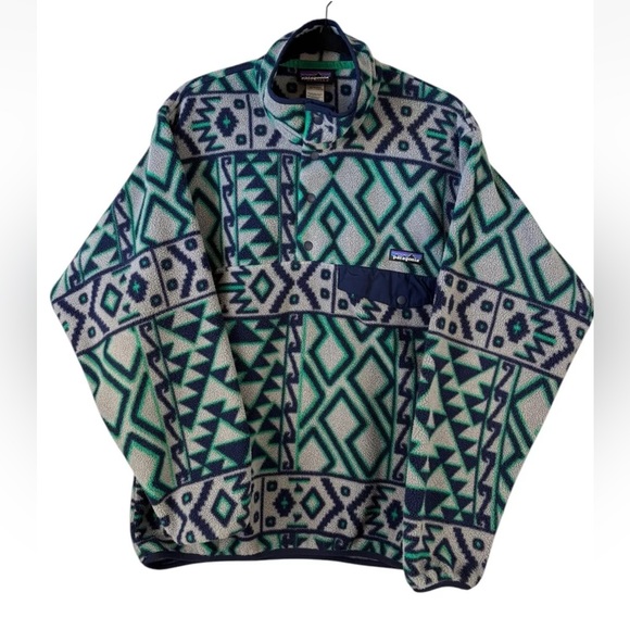 Patagonia Other - Patagonia Lightweight Synchilla Snap-t Fleece Men's Montana Siete Small S RARE